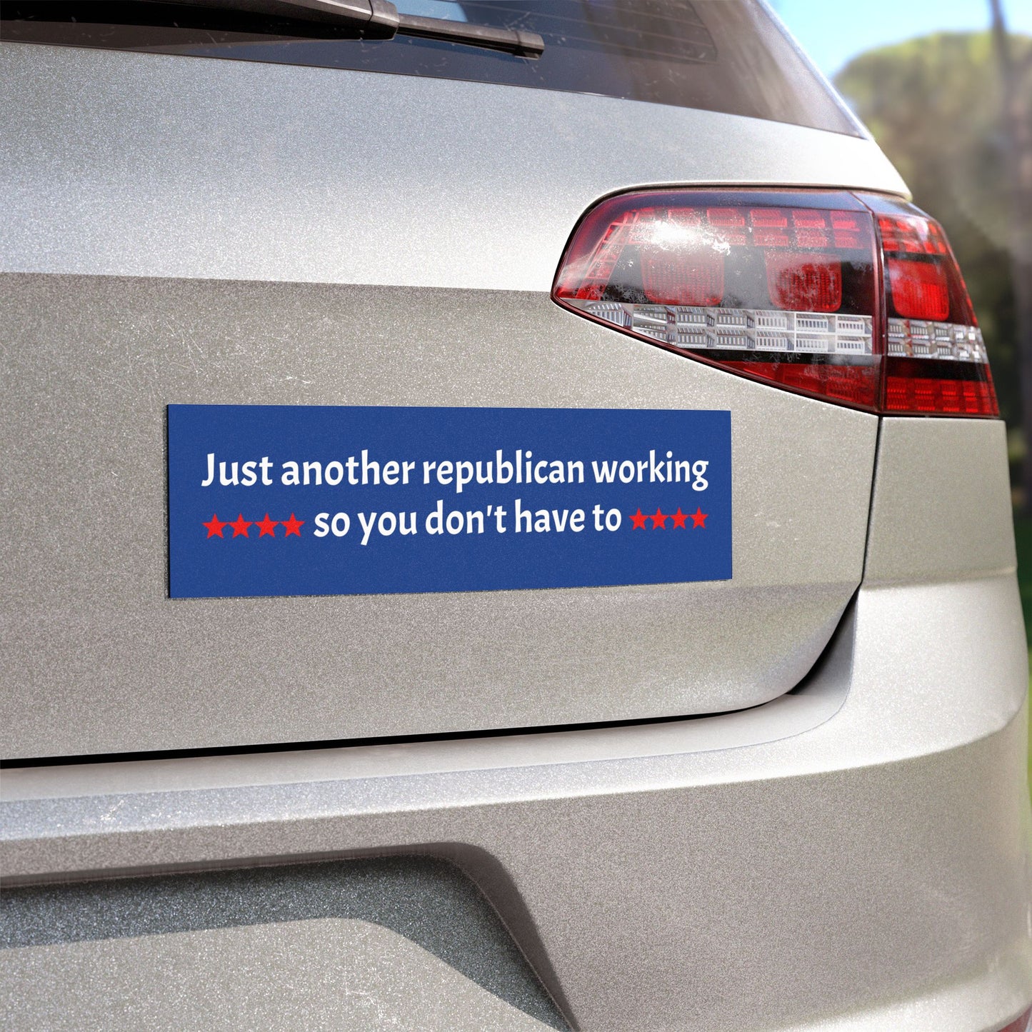Funny Republican Car Magnet