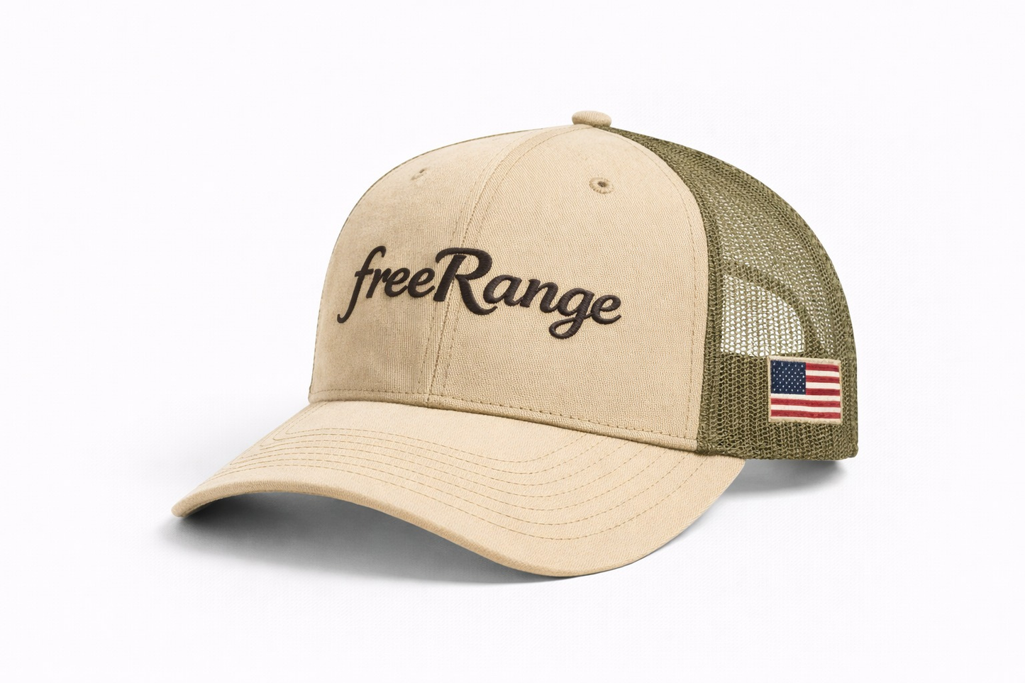 freeRange Camo Heritage Trucker Hat