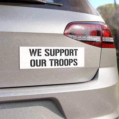 Copy of Support Our Troops Car Magnet