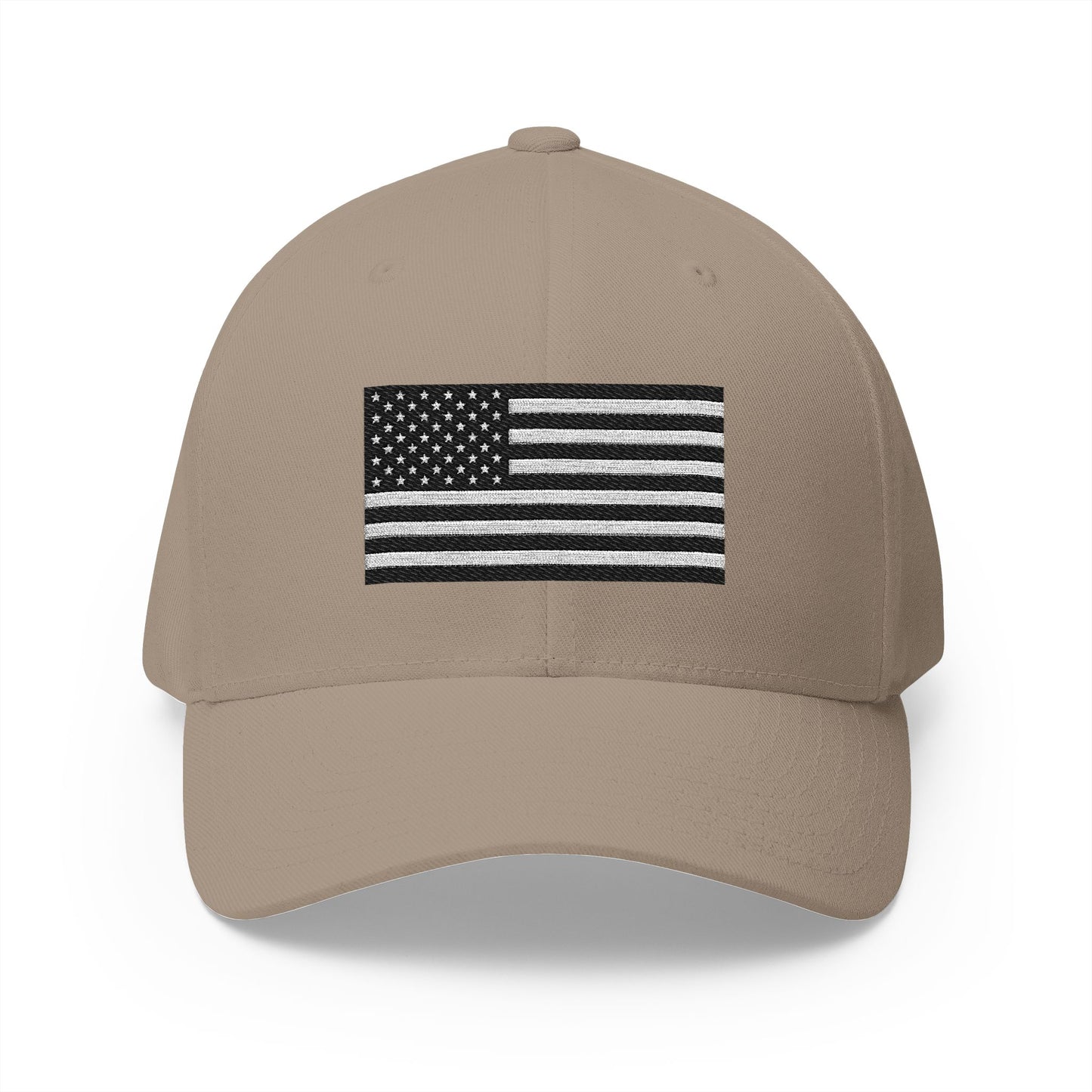 Embroidered American Flag Cap