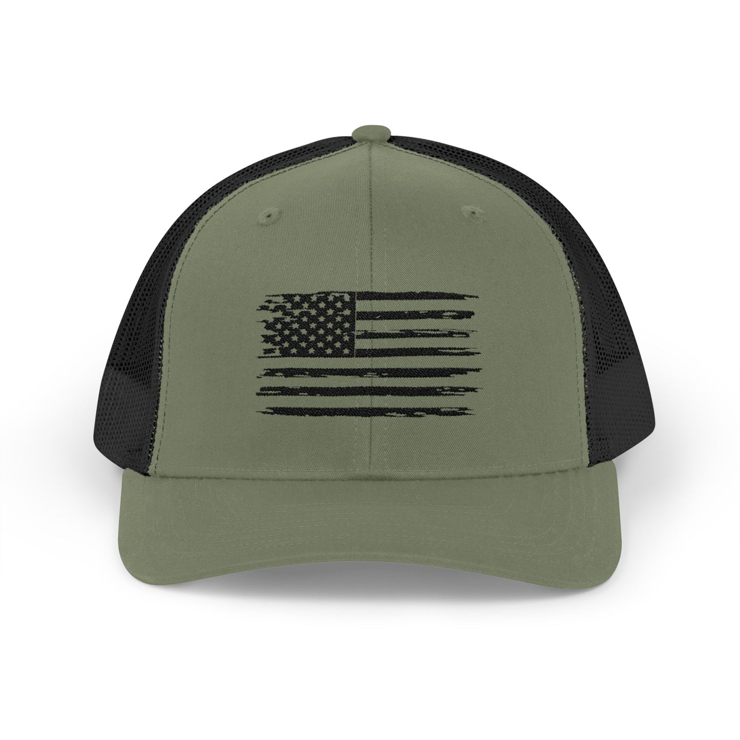 American Flag Snapback Trucker Cap