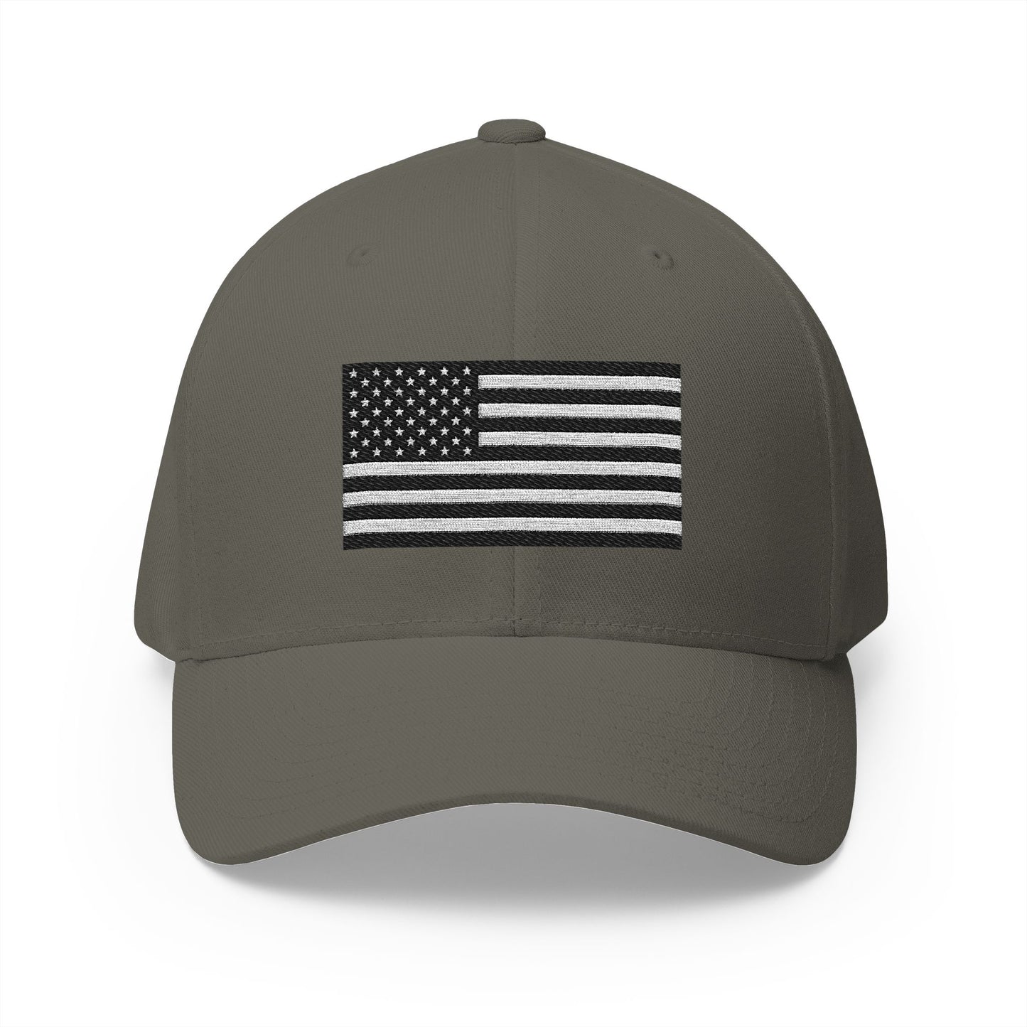 Embroidered American Flag Cap