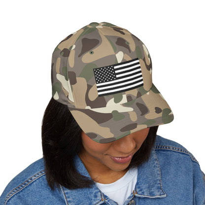 Embroidered American Flag Cap