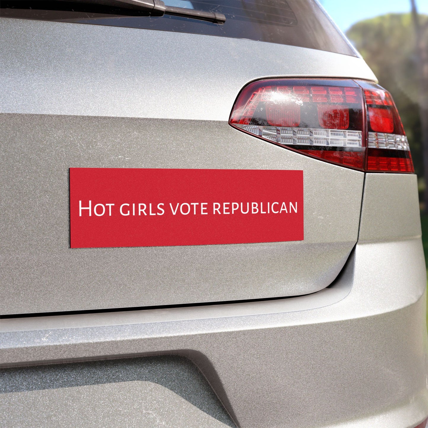 Hot Girls Vote Republican Car Magnet