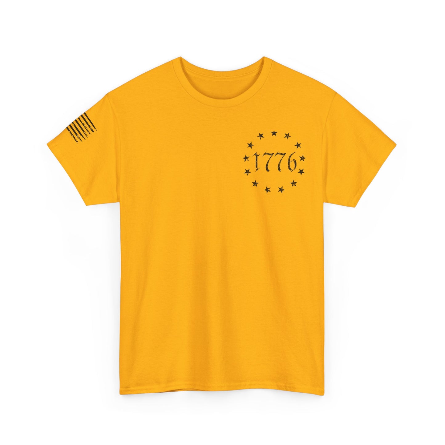 Patriotic Unisex Heavy Cotton Tee, Vintage American Tee, Freedom Shirt, Independence Day Gift, Political Statement Tee, Gadsden Flag Shirt