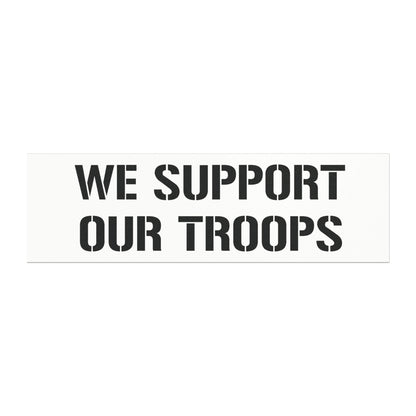 Copy of Support Our Troops Car Magnet