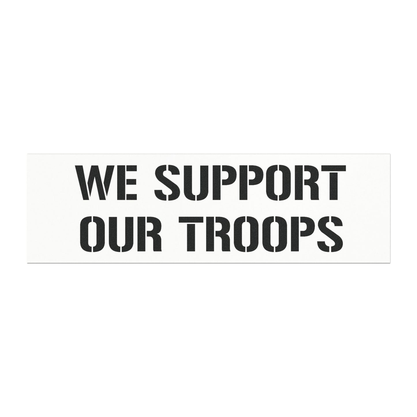 Support Our Troops Car Magnet