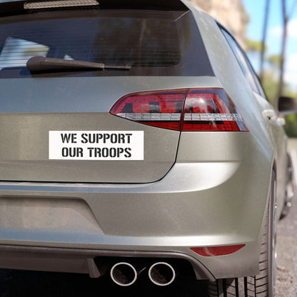 Support Our Troops Car Magnet