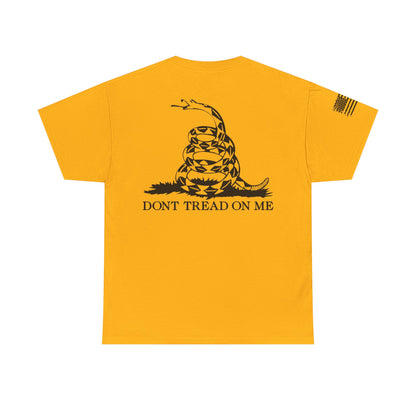 Patriotic Unisex Heavy Cotton Tee, Vintage American Tee, Freedom Shirt, Independence Day Gift, Political Statement Tee, Gadsden Flag Shirt